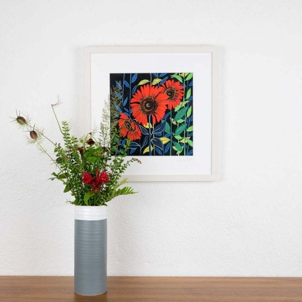 Gerberas on Print