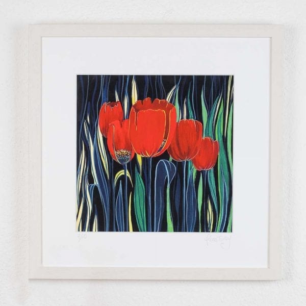 Tulips on Print