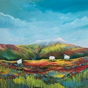 Sheep on the Galtees