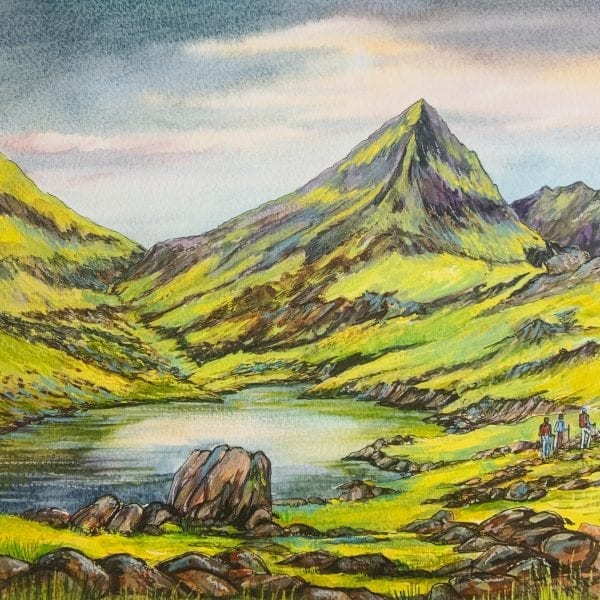 Hiking on Carrauntoohill